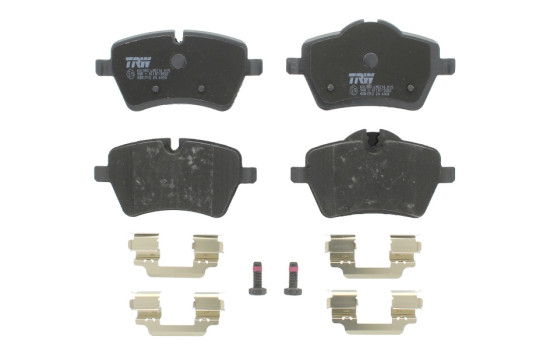 Brake Pad Set, disc brake COTEC GDB1712 TRW