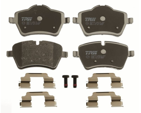 Brake Pad Set, disc brake COTEC GDB1712 TRW, Image 3