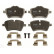 Brake Pad Set, disc brake COTEC GDB1712 TRW, Thumbnail 3