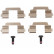 Brake Pad Set, disc brake COTEC GDB1712 TRW, Thumbnail 8