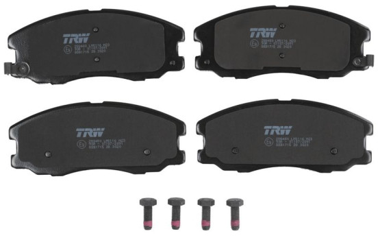 Brake Pad Set, disc brake COTEC GDB1715 TRW, Image 4