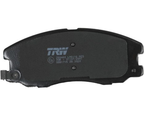 Brake Pad Set, disc brake COTEC GDB1715 TRW, Image 7