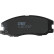 Brake Pad Set, disc brake COTEC GDB1715 TRW, Thumbnail 7