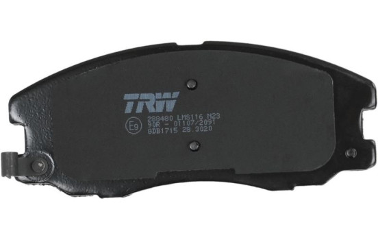 Brake Pad Set, disc brake COTEC GDB1715 TRW, Image 7