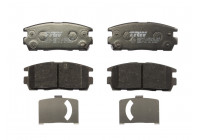 Brake Pad Set, disc brake COTEC GDB1716 TRW