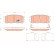 Brake Pad Set, disc brake COTEC GDB1716 TRW, Thumbnail 2