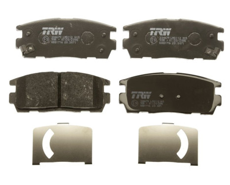 Brake Pad Set, disc brake COTEC GDB1716 TRW, Image 3