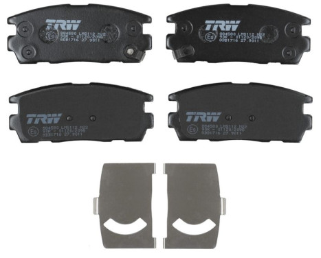 Brake Pad Set, disc brake COTEC GDB1716 TRW, Image 4
