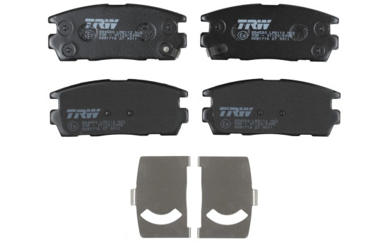 Brake Pad Set, disc brake COTEC GDB1716 TRW, Image 4