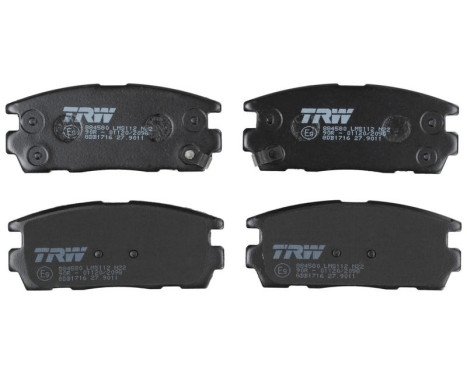 Brake Pad Set, disc brake COTEC GDB1716 TRW, Image 5