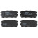 Brake Pad Set, disc brake COTEC GDB1716 TRW, Thumbnail 5