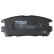 Brake Pad Set, disc brake COTEC GDB1716 TRW, Thumbnail 7