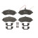 Brake Pad Set, disc brake COTEC GDB1718 TRW
