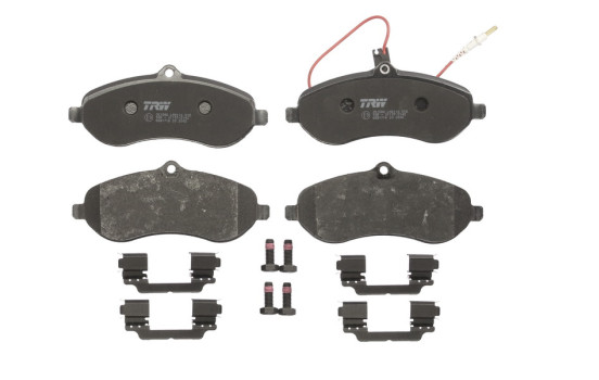 Brake Pad Set, disc brake COTEC GDB1718 TRW
