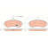 Brake Pad Set, disc brake COTEC GDB1718 TRW, Thumbnail 2