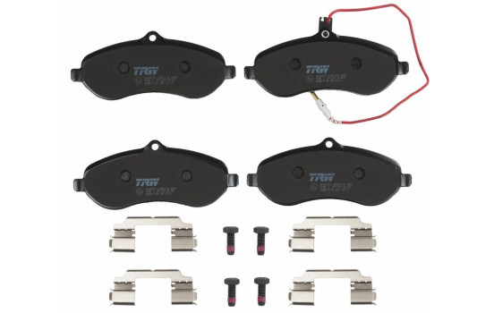 Brake Pad Set, disc brake COTEC GDB1718 TRW, Image 4