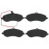 Brake Pad Set, disc brake COTEC GDB1718 TRW, Thumbnail 5