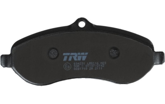 Brake Pad Set, disc brake COTEC GDB1718 TRW, Image 7