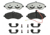 Brake Pad Set, disc brake COTEC GDB1719 TRW