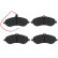 Brake Pad Set, disc brake COTEC GDB1719 TRW, Thumbnail 5