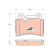 Brake Pad Set, disc brake COTEC GDB1722 TRW, Thumbnail 2