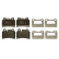 Brake Pad Set, disc brake COTEC GDB1722 TRW, Thumbnail 3
