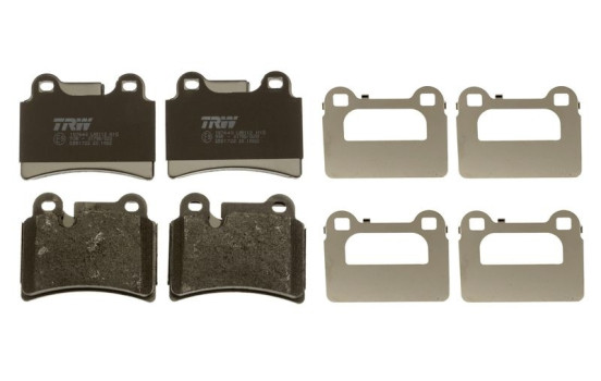 Brake Pad Set, disc brake COTEC GDB1722 TRW, Image 3