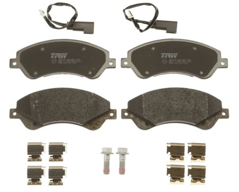 Brake Pad Set, disc brake COTEC GDB1723 TRW, Image 3