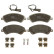 Brake Pad Set, disc brake COTEC GDB1723 TRW, Thumbnail 3