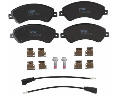 Brake Pad Set, disc brake COTEC GDB1723 TRW, Image 4