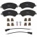 Brake Pad Set, disc brake COTEC GDB1723 TRW, Thumbnail 4
