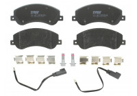Brake Pad Set, disc brake COTEC GDB1724 TRW