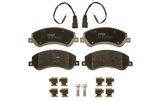 Brake Pad Set, disc brake COTEC GDB1724 TRW, Image 3