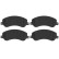 Brake Pad Set, disc brake COTEC GDB1724 TRW, Thumbnail 5