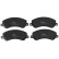 Brake Pad Set, disc brake COTEC GDB1724 TRW, Thumbnail 6