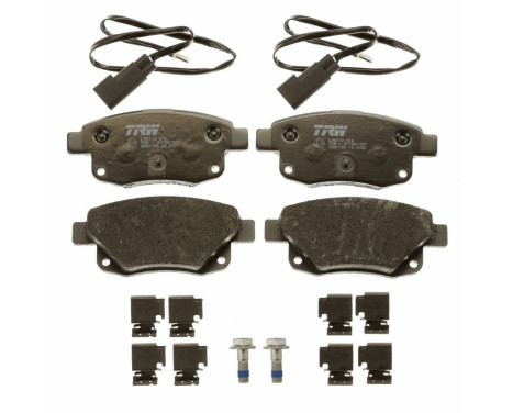 Brake Pad Set, disc brake COTEC GDB1725 TRW, Image 3