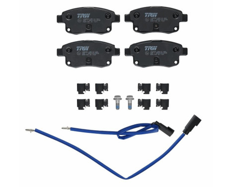 Brake Pad Set, disc brake COTEC GDB1725 TRW, Image 3