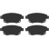 Brake Pad Set, disc brake COTEC GDB1725 TRW, Thumbnail 6