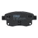 Brake Pad Set, disc brake COTEC GDB1725 TRW, Thumbnail 7
