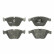 Brake Pad Set, disc brake COTEC GDB1729 TRW