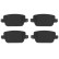 Brake Pad Set, disc brake COTEC GDB1732 TRW, Thumbnail 5