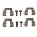 Brake Pad Set, disc brake COTEC GDB1732 TRW, Thumbnail 8