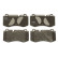 Brake Pad Set, disc brake COTEC GDB1733 TRW, Thumbnail 3