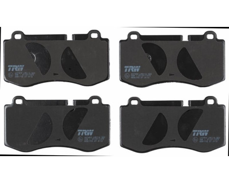 Brake Pad Set, disc brake COTEC GDB1733 TRW, Image 4