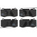 Brake Pad Set, disc brake COTEC GDB1733 TRW, Thumbnail 4