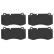 Brake Pad Set, disc brake COTEC GDB1733 TRW, Thumbnail 5