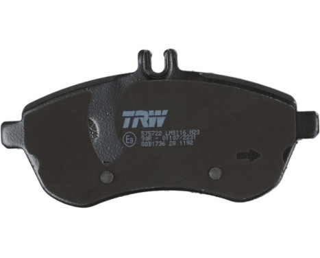Brake Pad Set, disc brake COTEC GDB1736 TRW, Image 6