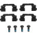 Brake Pad Set, disc brake COTEC GDB1736 TRW, Thumbnail 7