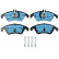 Brake Pad Set, disc brake COTEC GDB1737 TRW, Thumbnail 4