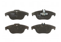 Brake Pad Set, disc brake COTEC GDB1738 TRW